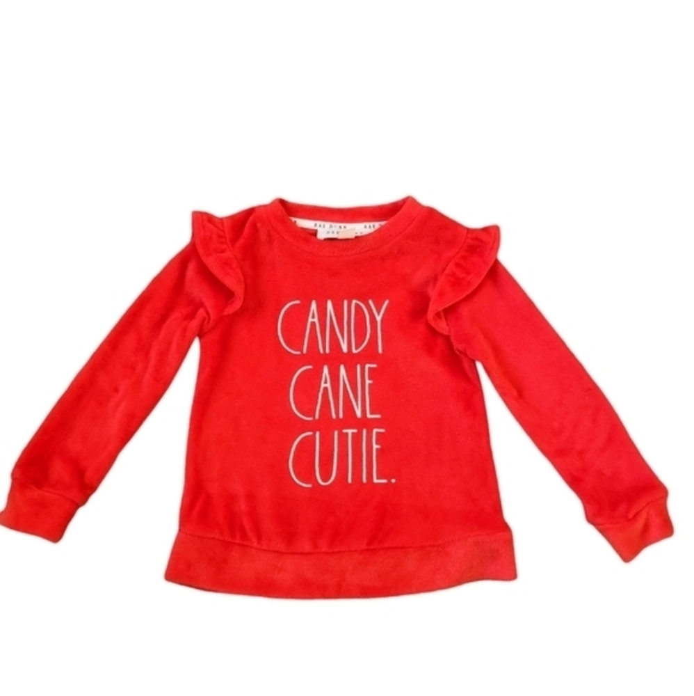 Rae Dunn Toddler Girls‎ Ultra Soft Sweater Christmas Long Sleeve T-shirt